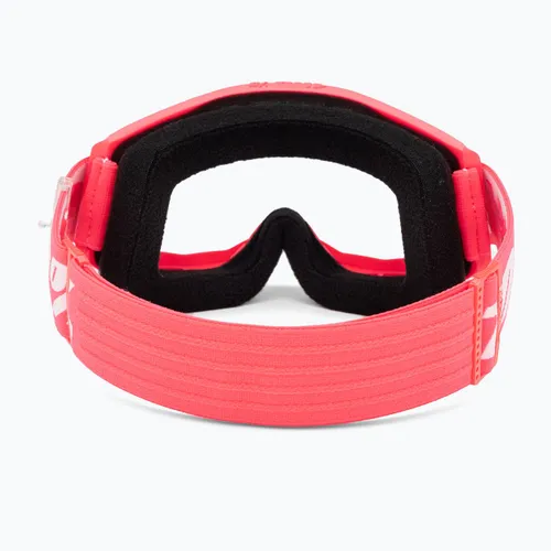 Gogle rowerowe 100% Strata 2 pink/clear