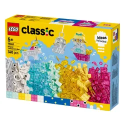 LEGO Classic 11040 Magiczny zestaw z przezroczystymi klockami