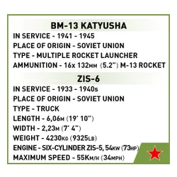 Конструктор COBI BM-13 Katyusha (ZIS-6)