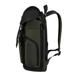 Рюкзак городской Samsonite Relyon Backpack 15,6" с клапаном - зелёный