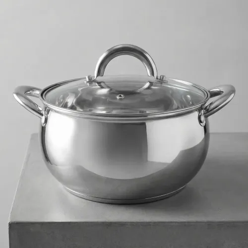 Garnek ze stali nierdzewnej z pokrywką TADAR MARTYNIKA 2,6 l