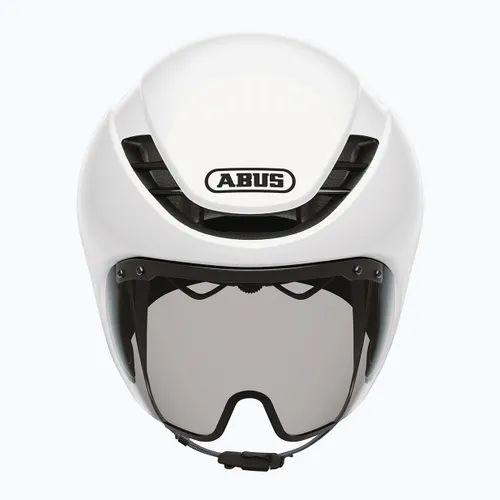 Kask rowerowy ABUS Gamechanger TT 1.1 shiny white