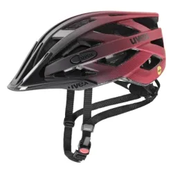 Kask rowerowy Uvex I-vo CC MIPS czarno-czerwony