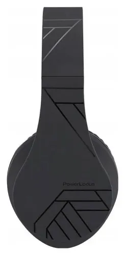 Słuchawki PowerLocus P2 bezprzewodowe Bluetooth/microSD/radio FM czarne