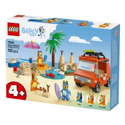 LEGO Klocki Bluey 11202 Blue i rodzinna wycieczka samochodem