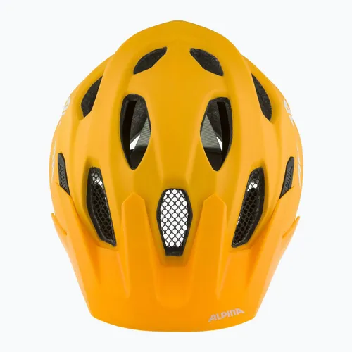 Kask rowerowy dziecięcy Alpina Carapax burned yellow matte