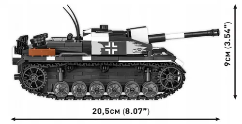 Cobi Klocki Klocki StuG III Ausf.F/8 & Flammpanzer