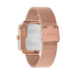 Cluse La Tétragone Cw0101207009 Mesh Full Rose Gold Colou Saati