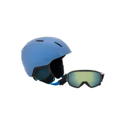 Zestaw juniorski kask + gogle snowboardowe ALPINA CARAT LX SET - Rozmiar - S