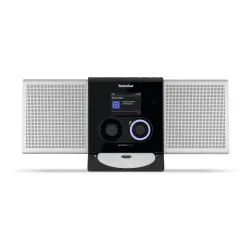 Wieża TechniSat MULTYRADIO 600 CD IR 40W Wi-Fi Bluetooth Radio FM DAB Czarno-srebrny