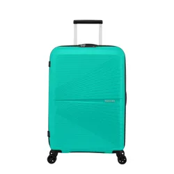 American Tourister Aircon-aqua green Ciltli Bavul