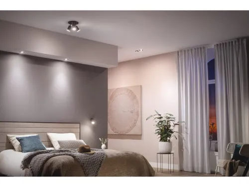 Oświetlenie punktowe Philips Hue White and Color Ambiance Centura 1szt. Czarny