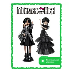 Zestaw MONSTER HIGH X Wednesday School HXJ04 + Rave HXJ03