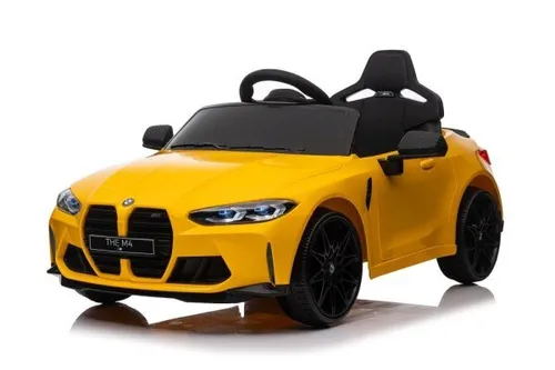 Auto Na Akumulator Bmw M4 Samochód Elektryczny Dla Dzieci Pilot LED Skóra