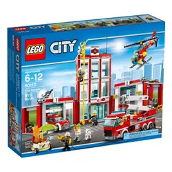 Конструктор Lego City пожарная часть (60110)