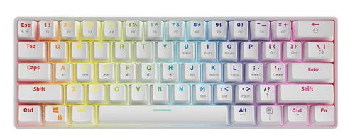 Klawiatura mechaniczna Savio Whiteout - Outemu Blue