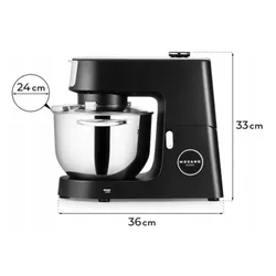 Robot planetarny MOZANO Kitchen Advanced 3200 W Czarny
