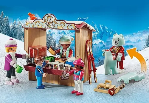 Playmobil My Life Набор фигурок 71453 Мир лыж