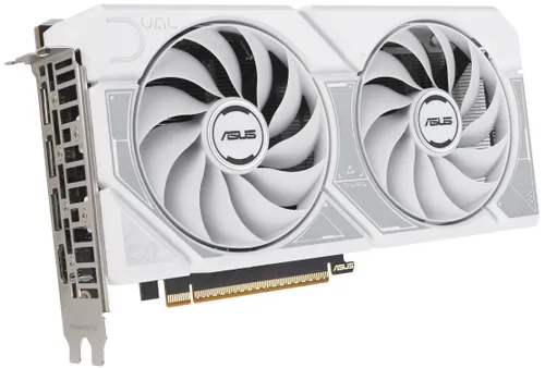 Karta graficzna ASUS Dual GeForce RTX 5060 OC Edition 8GB DLSS 4 White