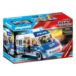 Polis Transporter Playmobil Playmobil ŞEHİR EYLEMİ ışık ve sesle 70899