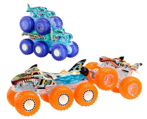 Zestaw pojazdów Hot Wheels Bigfoot 50 Rocznica HYJ29 (11 szt.)