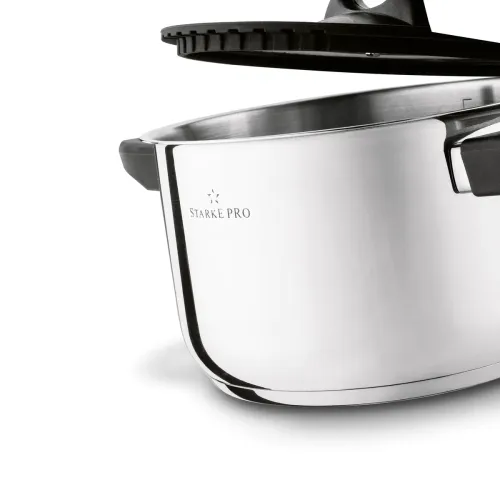 Garnek nierdzewny z pokrywką Starke Pro Sante 1,9 l