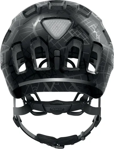 Kask rowerowy ABUS Youn-I 2.0 Street Art Czarny Dla Dzieci (rozmiar S)