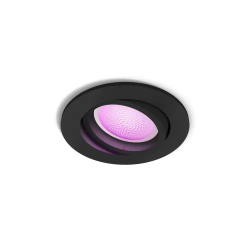 Oświetlenie punktowe Philips Hue White and Colour Ambiance Centura 1szt Czarny