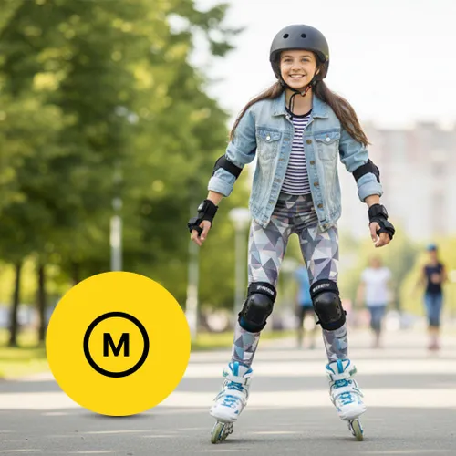 Kask XRIDER XRBH005M Czarny Miejski (rozmiar M)