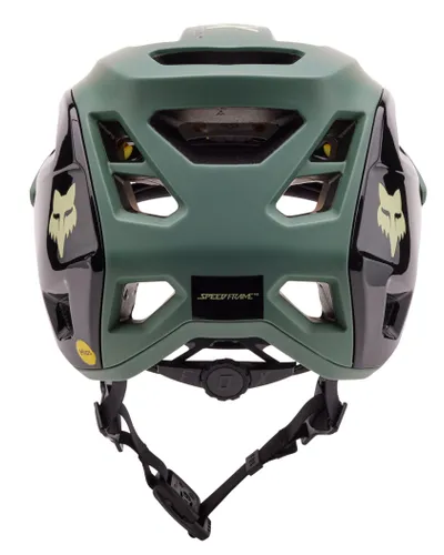 Kask rowerowy FOX Speedframe Pro Blocked Zielony MTB (rozmiar L) MIPS
