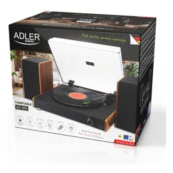 Gramofon ADLER AD 1915 Drewno