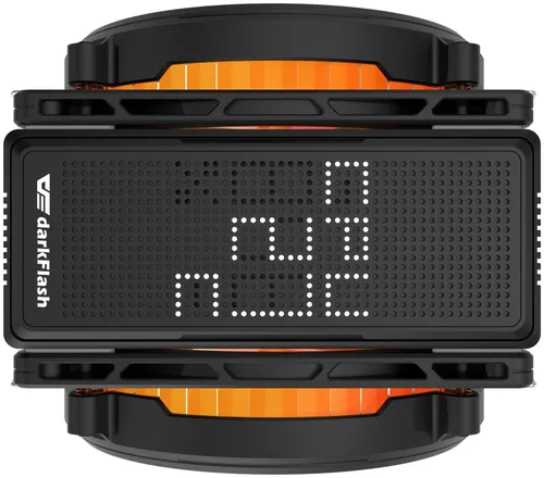 Chłodzenie CPU DARKFLASH Explore E400 Plus ARGB Czarny