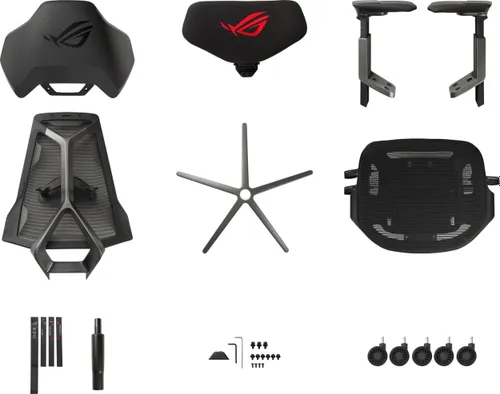 Fotel ASUS ROG Destrier Ergo Czarny