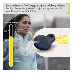 Słuchawki bezprzewodowe Jabra Elite 8 Active Dokanałowe Bluetooth 5.3 Ciemnoniebieski