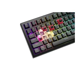 Klawiatura gamingowa Genesis Thor 404 75% GenX Abyssal przewodowa mechaniczna podświetlana czarna