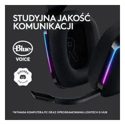 Наушники геймерские / игровые Logitech G733 Lightspeed Черные (981-000864)