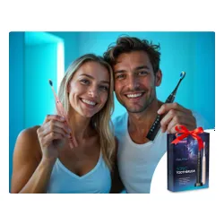 Szczoteczka soniczna BERDSEN Galaxy Duo (2 sztuki) Czarny + Różowy