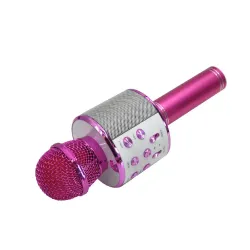 Mikrofon z głośnikiem Bluetooth Forever BMS-300 3W Różowy