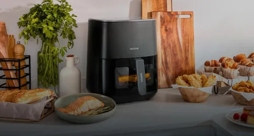 Air Fryer Frytkownica beztłuszczowa CECOTEC Cecofry Fantastik Window 5500 5.5l 9 automatycznych programów