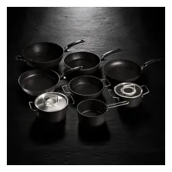 FISSLER Adamant 24 cm - garnek aluminiowy z pokrywką
