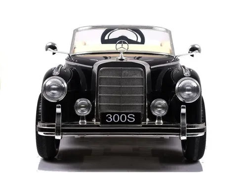 Auto Na Akumulator Dla Dziecka Retro Mercedes 300S Eva LED Pilot Skóra MP3