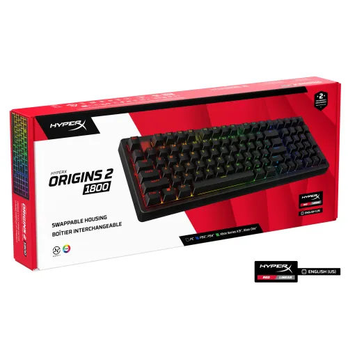 Klawiatura HYPERX Alloy Origins 2 1800 RGB