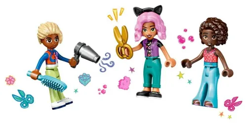 LEGO Friends 42662 Salon fryzjerski i sklep z ozdobami