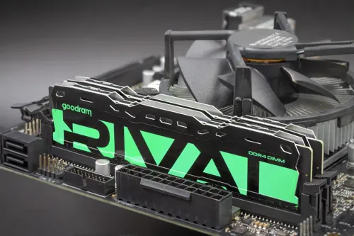 Pamięć RAM GoodRam Rival Radiant DDR4 8GB 3200 CL16 Zielony