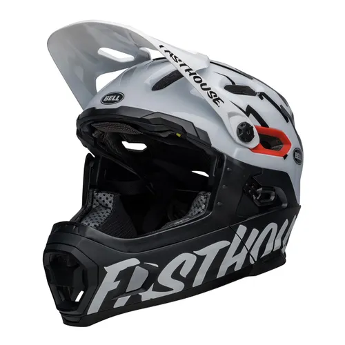 Kask rowerowy Bell FF Super DH MIPS Spherical fasthouse matte gloss black/white