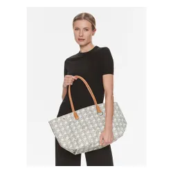 Сумка Tory Burch Canvas Basketweave Tote 139623 Beige