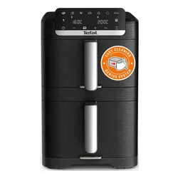 Air Fryer Frytkownica beztłuszczowa TEFAL EY7568E0 Easy Fry Stack 10l  z podwójnym koszem