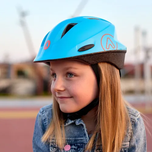 Kask rowerowy dziecięcy ATTABO Hinge niebieski