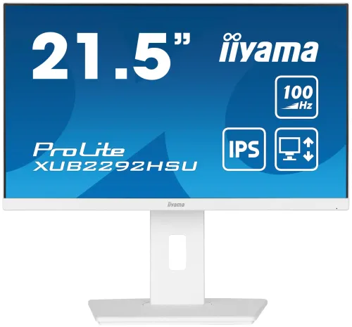 Monitor iiyama ProLite XUB2292HSU-W6 21,5" Full HD IPS 100Hz 0,4ms MPRT