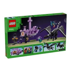 Конструктор LEGO Minecraft 21264 Дракон конца и корабль конца